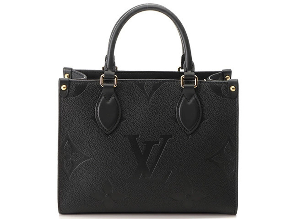 LOUIS VUITTON On The Go Shoulder Bag Monogram Empreinte Noir Black